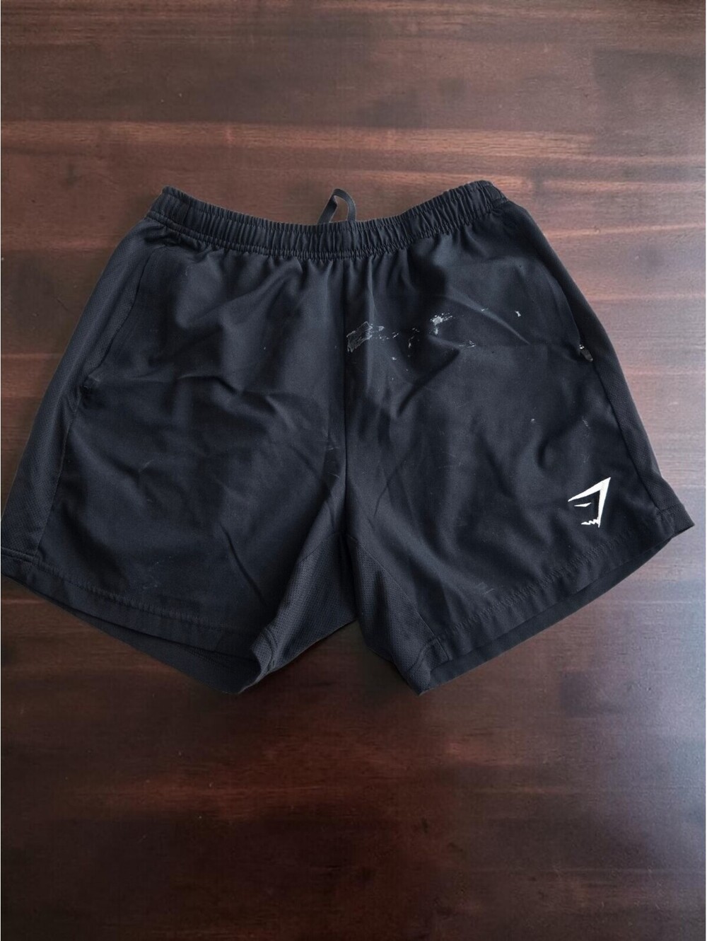 Gymshark Training Shorts Black Men's Medium Drawstring Athletic Gym